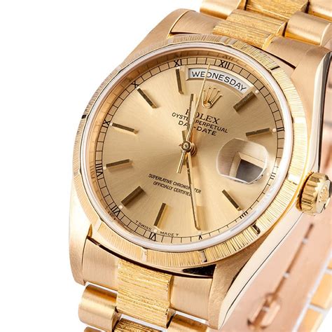 pre owned Rolex president watch